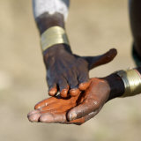 Buy Before Dances and Ceremonial Occasions, Thekaro Elaborately Decorate Bodies with Natural Pigments at AllPosters.com