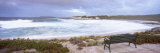 Buy View of a Bench on the Beach, Salmon Beach, Esperance, Western Australia, Australia at AllPosters.com