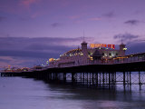 Brighton Pier Offers Entertainment for Visitors, England