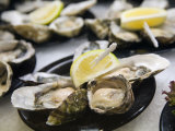 Buy Plates of Fresh Oysters, Sydney's Fish Market at Pyrmont, Sydney, Australia at AllPosters.com