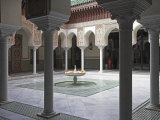 Interior of the Famous Mamounia Hotel in Marrakech