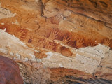 Northern Territory, Ancient Aboriginal Art of the Aranda People at Wallace Rockhole, Australia