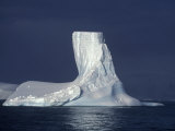Buy Penola Strait, Pleneau Island, Columnar Iceberg in Evening Light, Antarctica at AllPosters.com