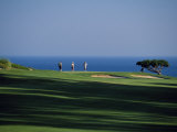 Golfers Play on the Championship Course, Algarve, Portugal