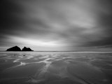 Cornwall, Holywell Bay, Holywell Beach and Carters or Gulls Rocks, UK