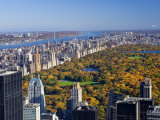Buy Uptown Manhattan and Central Park from the Viewing Deck of Rockerfeller Centre, New York City at AllPosters.com