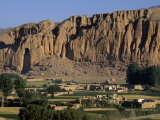 Bamiyan Valley, Showing the Large Buddha, Circa 5th Century, Afghanistan