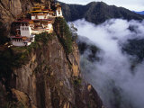 Buy Literally Meaning Tiger's Nest, Taktsang, Built around Cave in Which Guru Padmasambava Meditated at AllPosters.com