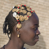 Buy Timbuktu, A Songhay Girl with an Elaborately Decorated Hairstyle in Timbuktu, Mali at AllPosters.com