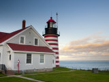 Maine, Lubec, West Quoddy Lighthouse, USA