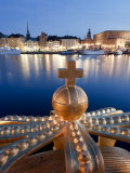Stadsholmen Island and Gamla Stan from Skeppsholmen Bridge, Stockholm, Sweden
