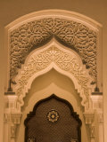 United Arab Emirates, Sharjah, Sharjah Mosque by the Corniche, Dusk