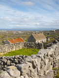 Buy Traditional Thatched Roof Cottage, Inisheer, Aran Islands, Co, Galway, Ireland at AllPosters.com