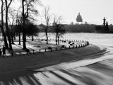 Winter, Saint Petersburg, Russia Photographic Print