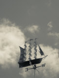 New York, Long Island, Greenport, Tall Ship Weather Vane, USA