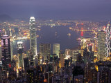 View over Hong Kong from Victoria Peak
