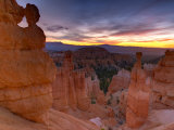 Utah, Bryce Canyon National Park, Thors Hammer Near Sunset Point, USA