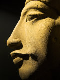 Bust of the 18th Dynasty Pharoah Akhenaten in the National Museum in Alexandria, Egypt