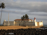 Fortaleza De Sao Sebastiao Built in the Early 16th Century in the City of Sao Tomé