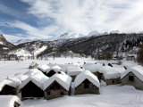 Alps in Winter, Alpe Devero, Piedmont Region, Italy, Europe
