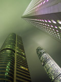 Highrises Soar over the Business District of Central on Hong Kong Island
