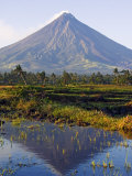 Luzon Island, Bicol Province, Mount Mayon, Near Perfect Volcano Cone, Philippines