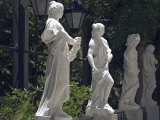 Neo-Classical Statues in the Gardens of What Was Originally the Villa of Jose Gomez Mena, Vedado