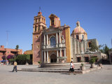 Plaza Miguel Hidalgo, Parroquia De Santa Maria De La Asuncion, Tequisquipan, Queretaro State