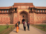 Interior of Agra Fort, UNESCO World Heritage Site, Agra, Uttar Pradesh, India, Asia