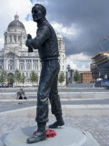 Statue by Tom Murphy of Captain Frederick John Walker Photographic Print