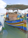 Buy Traditional Coloured Boats, Marsaxlokk, Malta, Mediterranean, Europe at AllPosters.com
