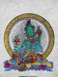 Green Tara, Buddhist Symbol of Prosperity, Kopan Monastery, Bhaktapur, Nepal, Asia