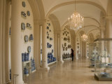 World Famous Porcelain Collection in the Zwinger, Dresden, Saxony, Germany, Europe