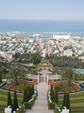 Shrine of the Bab, Bahai Gardens, Haifa, Israel, Middl Eeast
