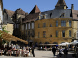 Place De La Liberte in the Old Town, Sarlat, Dordogne, France, Europe