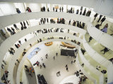 Iinterior of Solomon R Guggenheim Museum, 1959, Designed by Frank Lloyd Wright, Manhattan