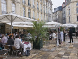 Cafes in Place De Parliament, Bordeaux, Gironde, France, Europe