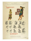 Buy Costume Worn by Men and Women, from the Florentine codex, c. 1570 at AllPosters.com