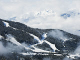 Buy Tree Lined Ski Slopes, Whistler Mountain Resort at AllPosters.com