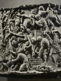 Roman Legionaries Prepare Fortifications, Relief from Copy of Trajan's Column