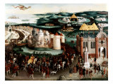 Buy Meeting at the Field of the Cloth of Gold near Guines, France, 7 June 1520 at AllPosters.com