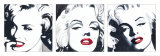 Marilyn Triptych Art Print