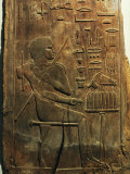 The Deceased Seated in Front of an Offering Table, 5th Dynasty 2450-2325 BC