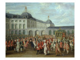 Arrival of Archduke Maximilian (1756-1825) at the Residenz Palace Bonn Germany, 1780