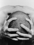 Buy Top View of Man Clutching His Head at AllPosters.com