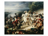 Battle of Rocroi, France, 19 May 1643; the Duc d'Enghien is Shown Giving Order to Stop Fighting