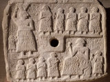 Ur-Nanshe, Founder of Lagash dynasty c. 2500 BC, as Builder-king Carrying Basket of Bricks