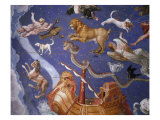 Ceiling from Sala del Mappamondo Fresco by G. De Vecchi and da Reggio