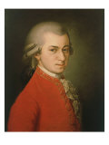 Posthumous Painting of Wolfgang Amadeus Mozart, 1756-1791