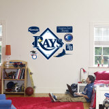 Tampa Bay Rays Logo Wall Decal